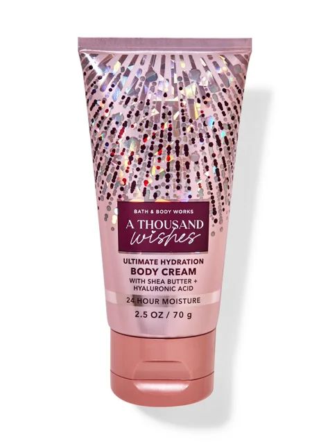 Travel size body lotion